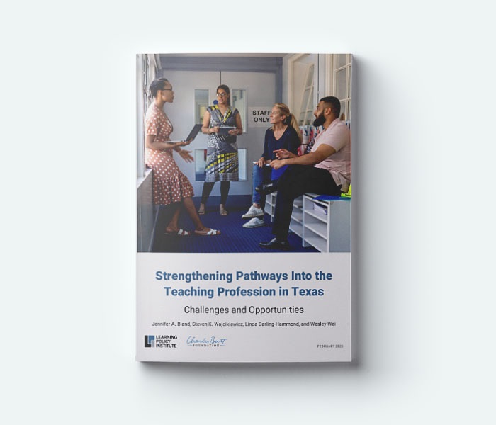 A report titled, Strengthening Pathways Into the Teaching Profession in Texas (Challenges and Opportunities). this report is commissioned by the Learning Policy Institute.