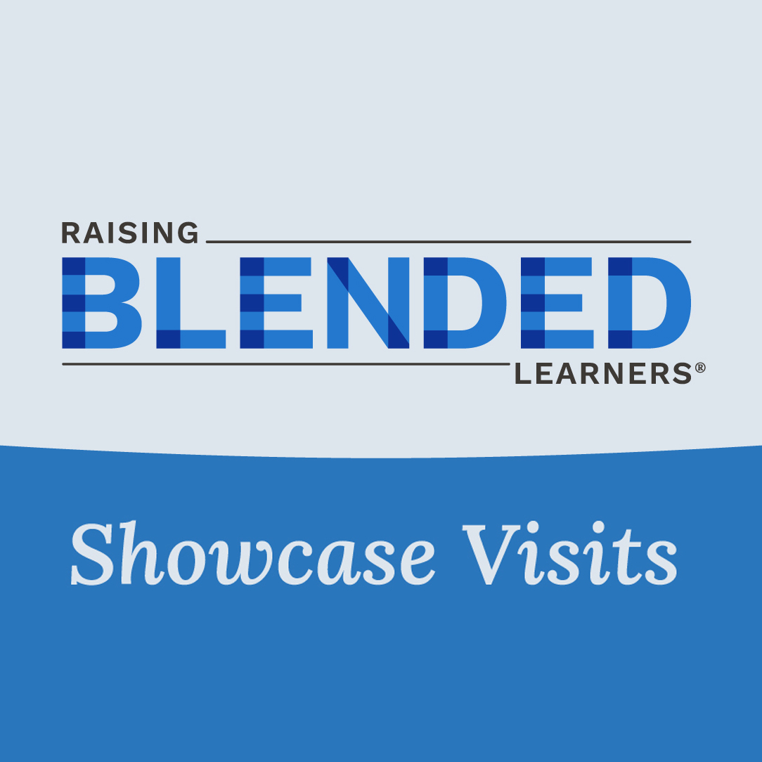 A graphical representation of the Raising Blended Learners program showcase visits.