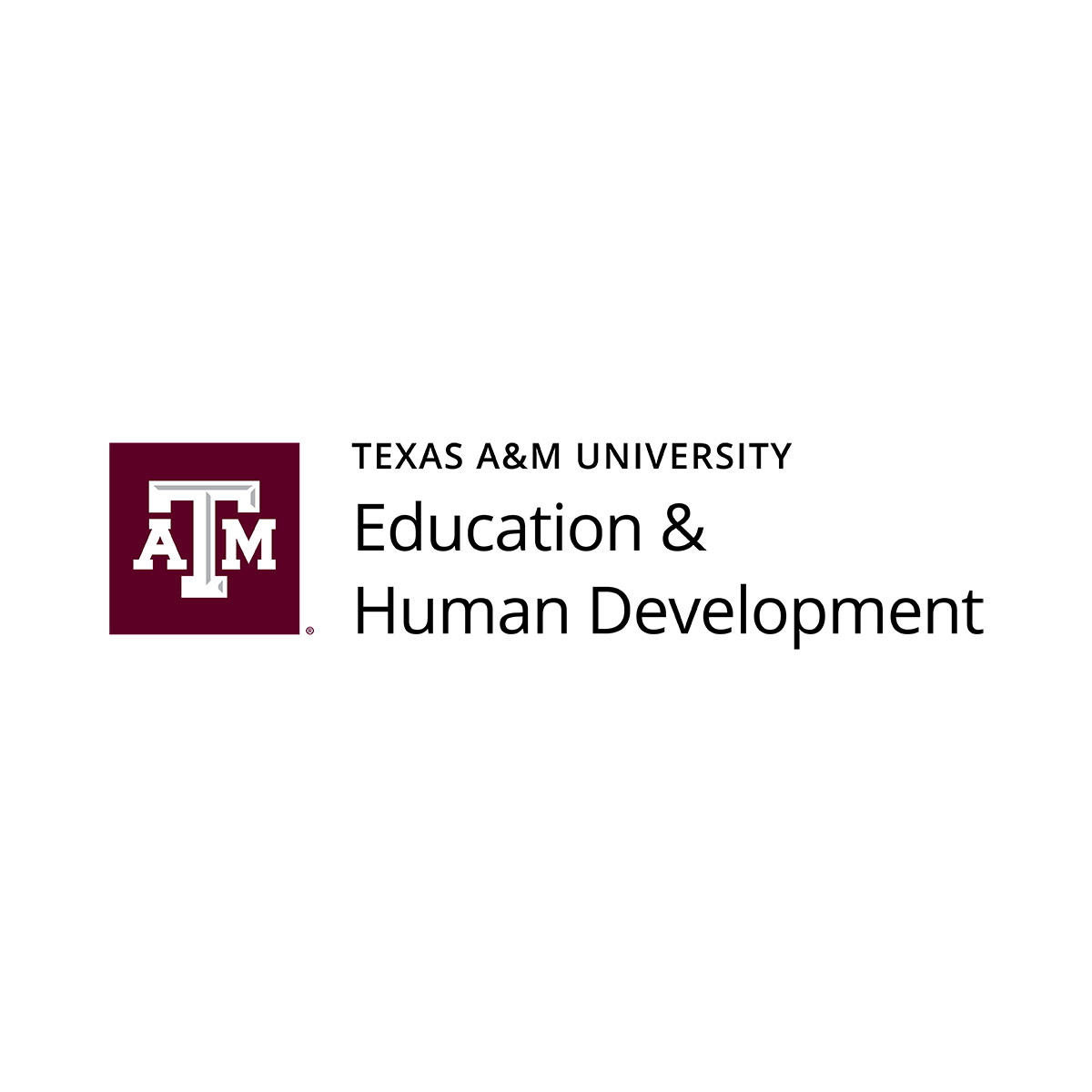 Texas A&M University Education & Human Development square logo