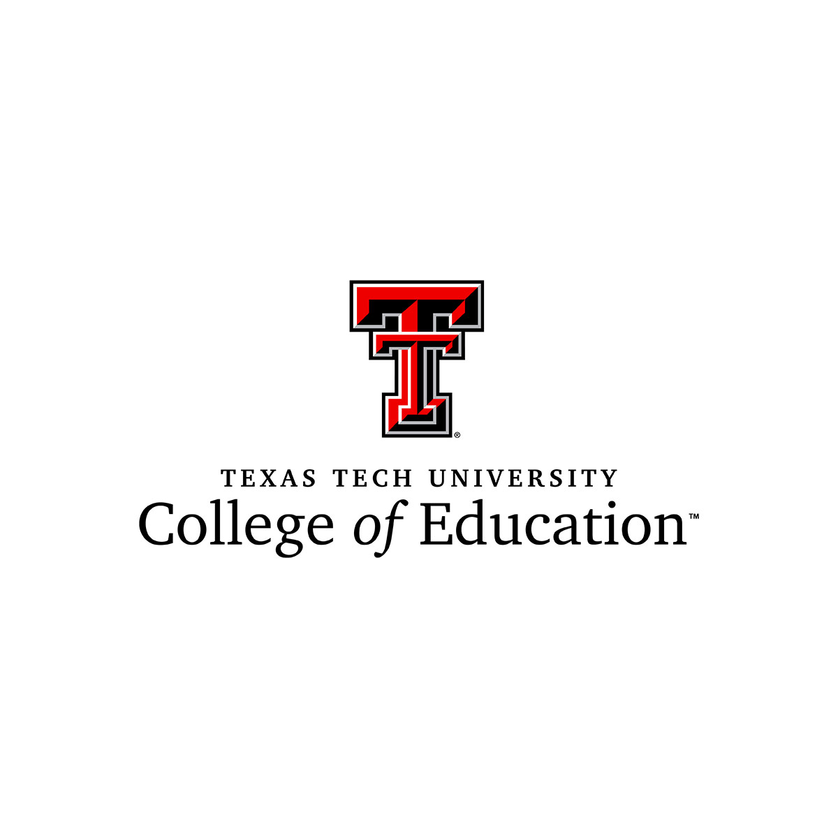 Texas Tech University College of Education square logo