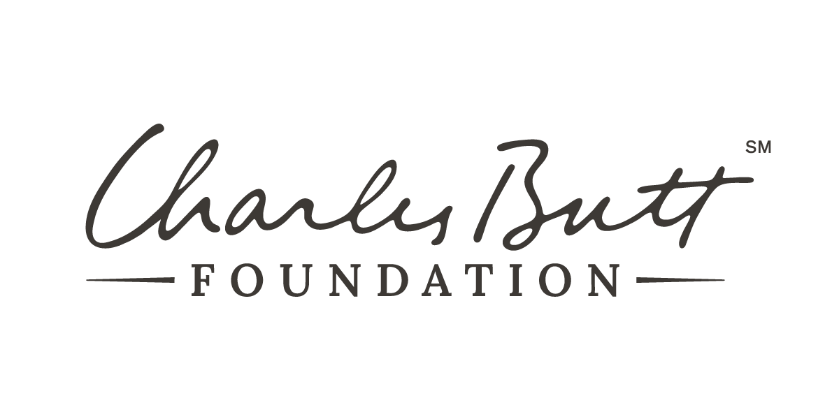 Charles Butt Foundation logo, black and white