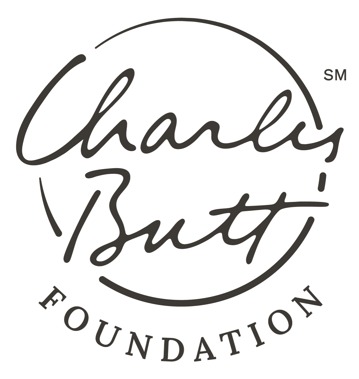 Charles Butt Foundation logo - stacked black and white